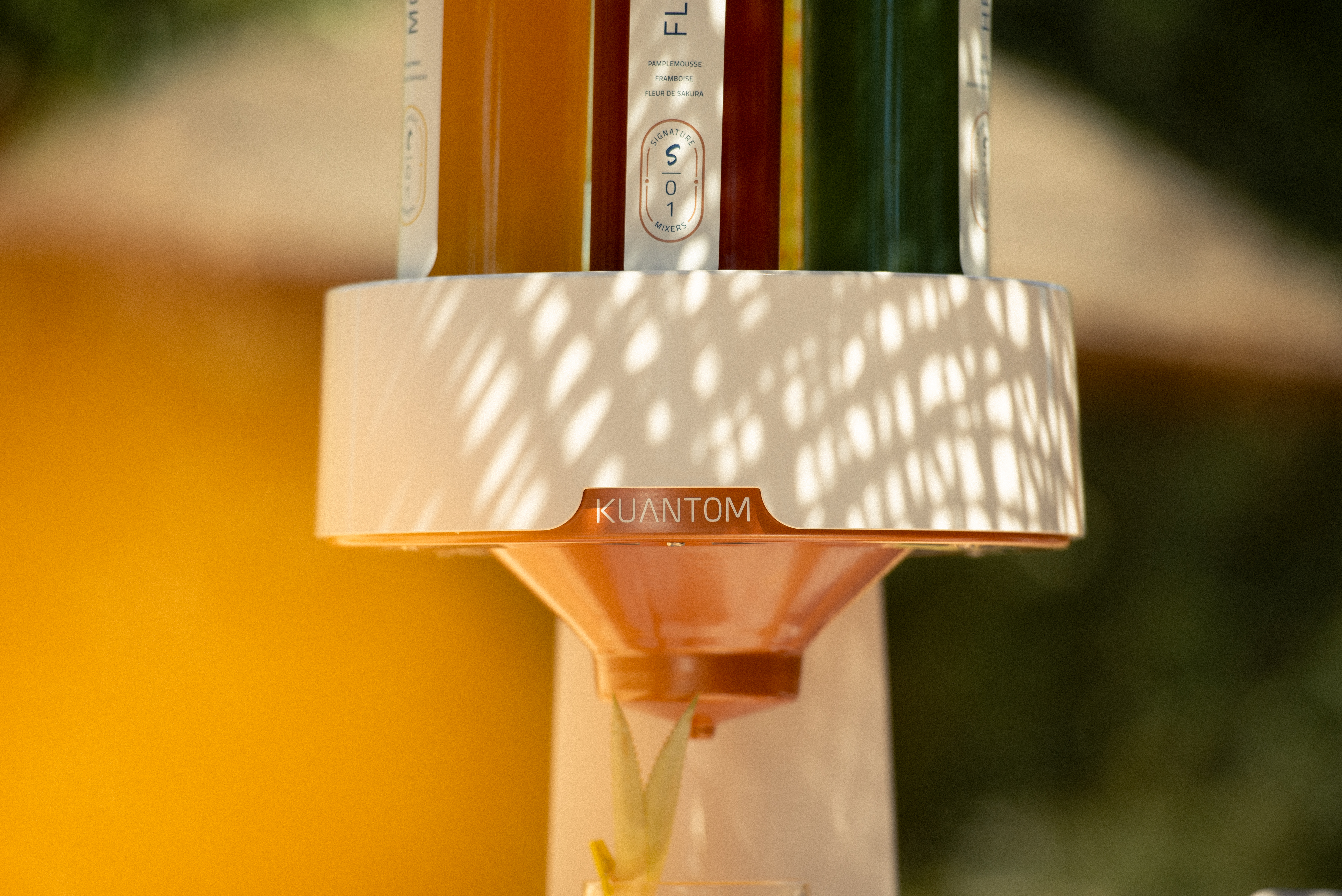 Zoom sur la machine à cocktails, innovation brevetée made-in-France